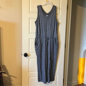 Blue Sleeveless Jumpsuit, 32 degrees